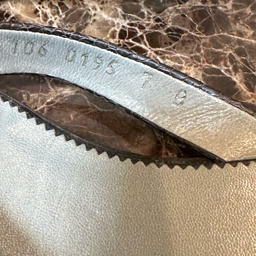 Gucci Black and Silver Sandals - Picture 5 of 10